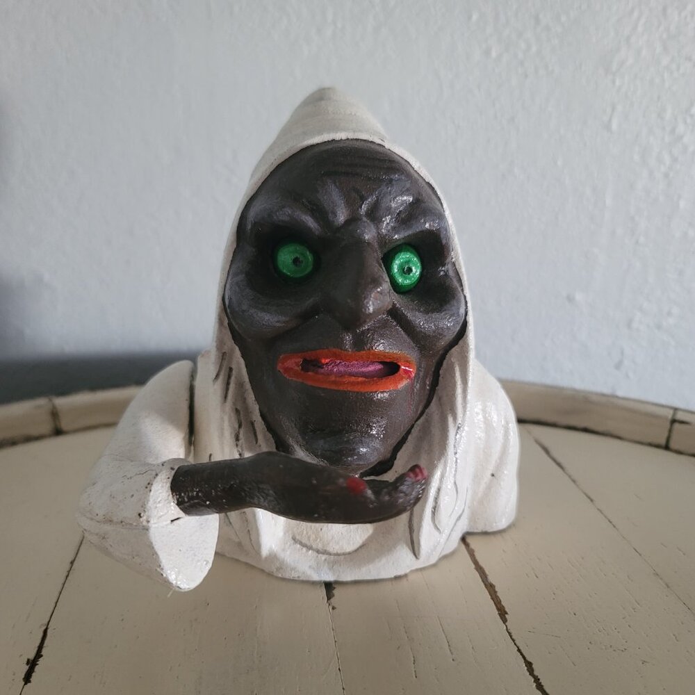 Rare/HTF Antique (1918) Witch Bank by A.C. Williams Co.